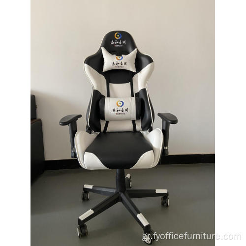 Ολόκληρη τιμή πώλησης Office Racing Leather Gamer Gaming Καρέκλα με Υποπόδιο